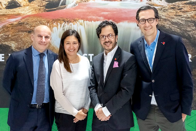 La délégation de ProColombia au WTM 2022