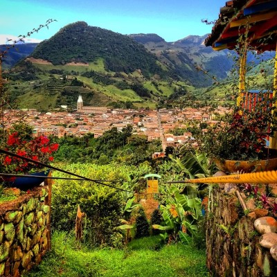 Telephérique de Jardin en Colombie